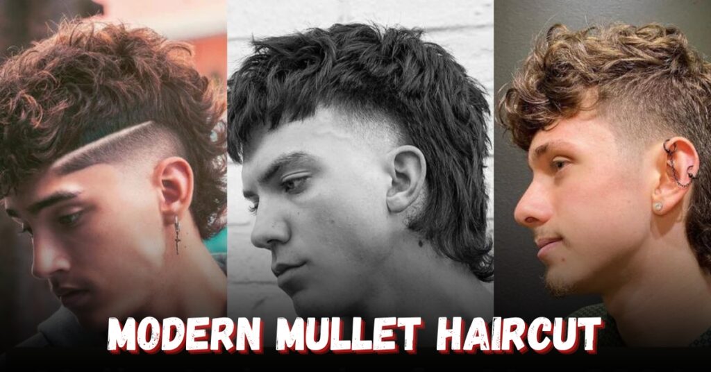 modern mullet haircut